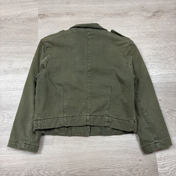 Standard James Perse Cropped Military Jacket Women's 2 / Medium - Picture 3 of 12